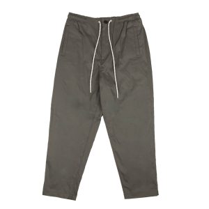 Name bequeme Hose aus Nylon-Stretch – Grau