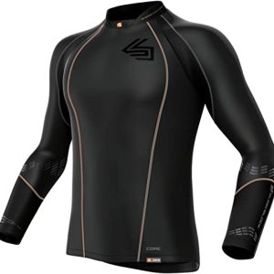 Shock Doctor Ultra Comp langärmeliges Damen-Hockeyshirt mit Nackenschutz