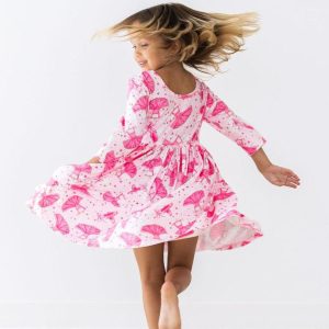 Pirouette Kleid mit schwingendem Rock