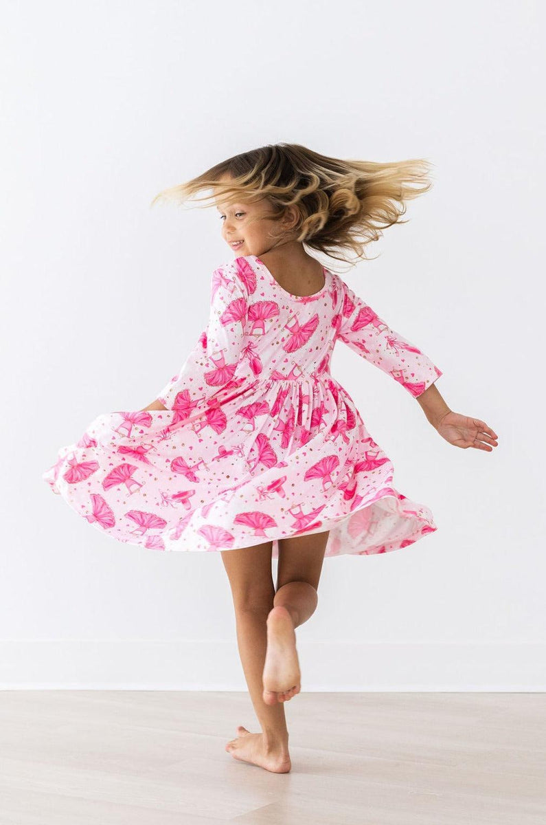 Pirouette Kleid mit schwingendem Rock