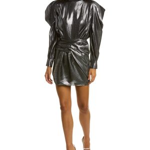 IRO Kapena Minikleid aus Seidenmischung