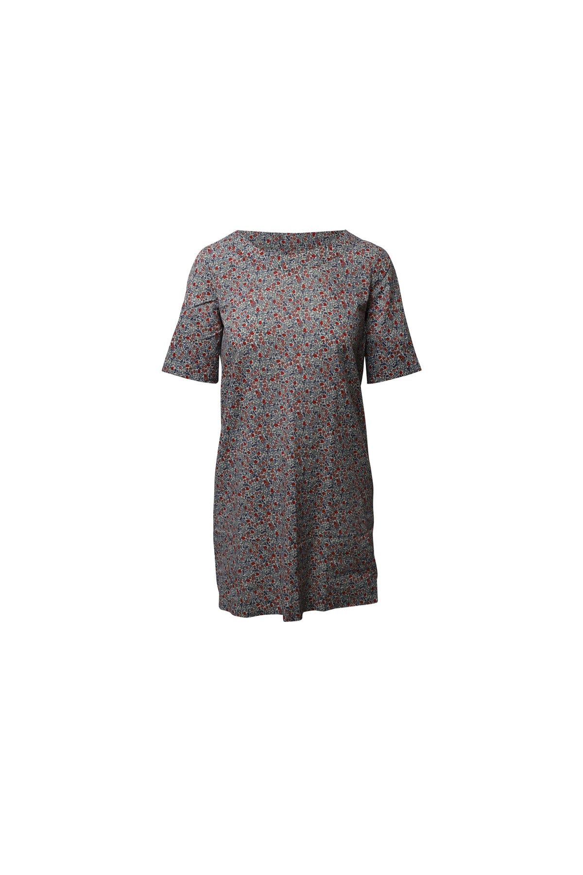 A.P.C. Etuikleid aus Baumwolle mit Blumenmuster – Mehrfarbig