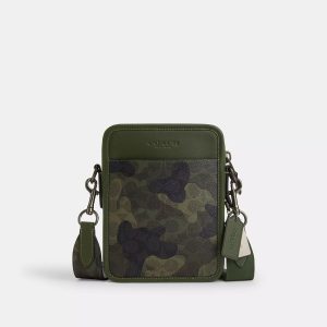 Coach Outlet Sullivan Signature Print Umhängetasche – Tarnmuster