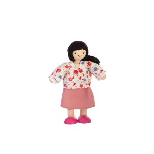 Puppenhausfigur Mama mit sehr hellem Hautton