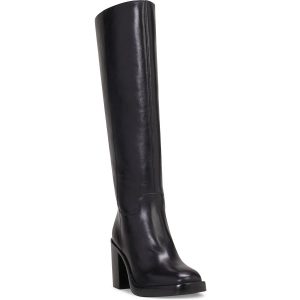 Gibi 4 kniehohe Lederstiefel mit extraweitem Schaft
