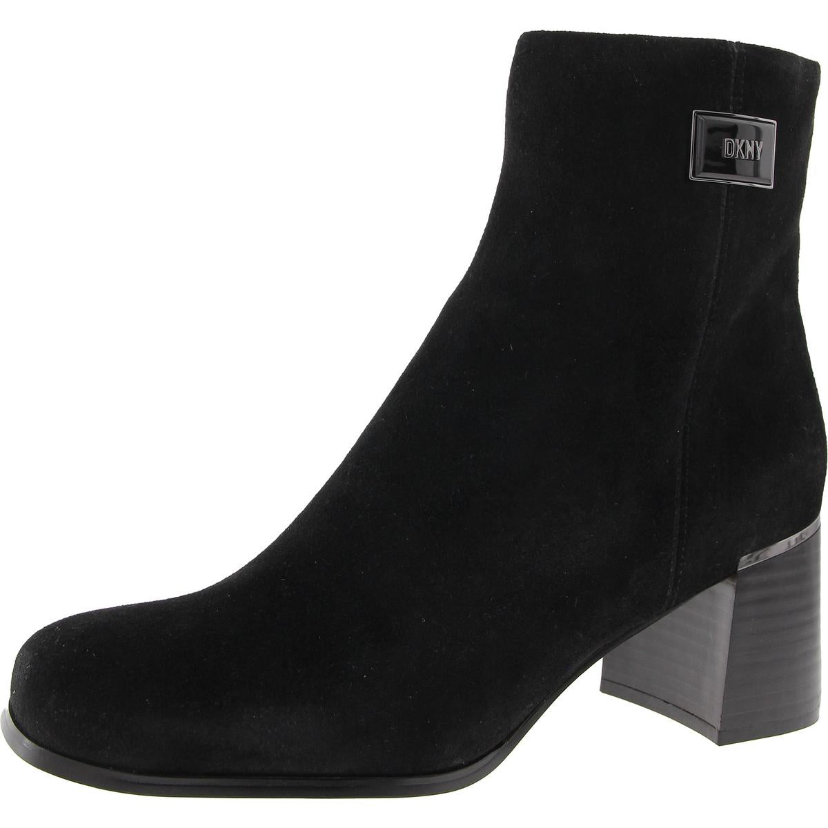 Ranya Stiefeletten – mit Reißverschluss, Veloursleder