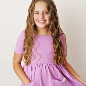 Violettes Twirl-Kleid
