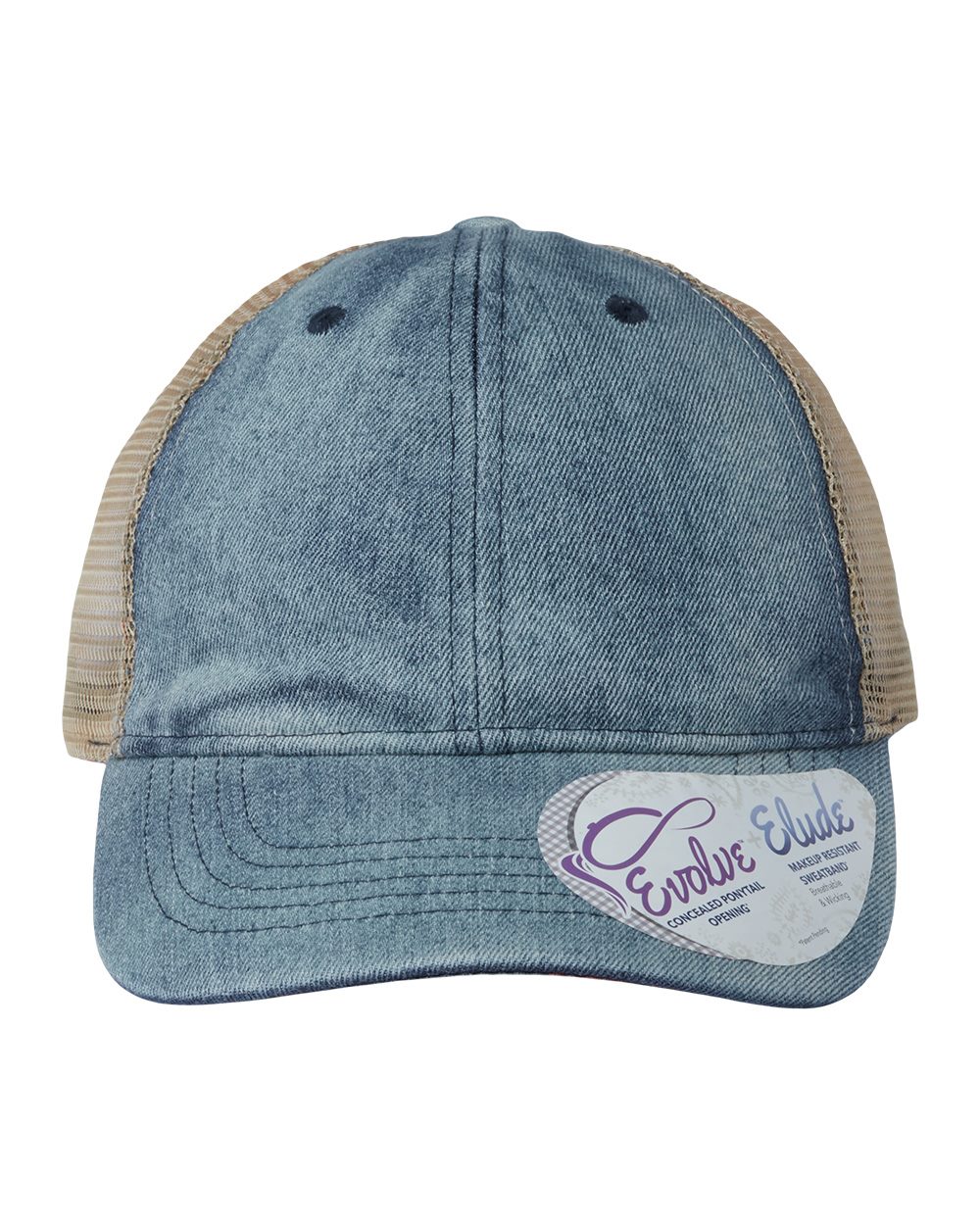 Infinity Her Damen-Cap aus Denim mit Mesh-Rückseite