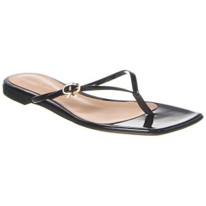 Gianvito Rossi Jaipur Sandalen – Lackoptik