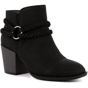 Sandlot Stiefeletten – Kunstleder, mit Reißverschluss