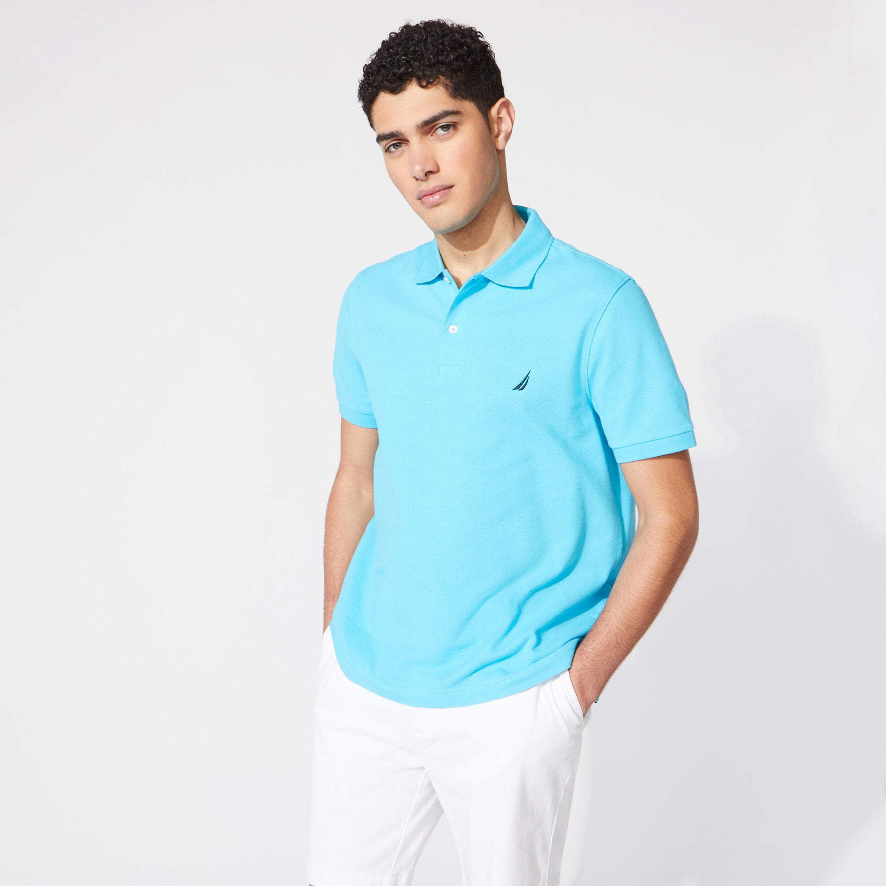 Nautica Deck Poloshirt in klassischer Passform