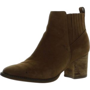 NOA Stiefeletten – Veloursleder, unifarben