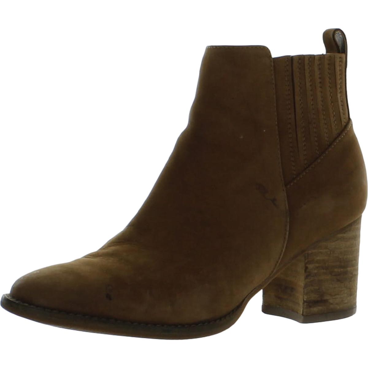 NOA Stiefeletten – Veloursleder, unifarben