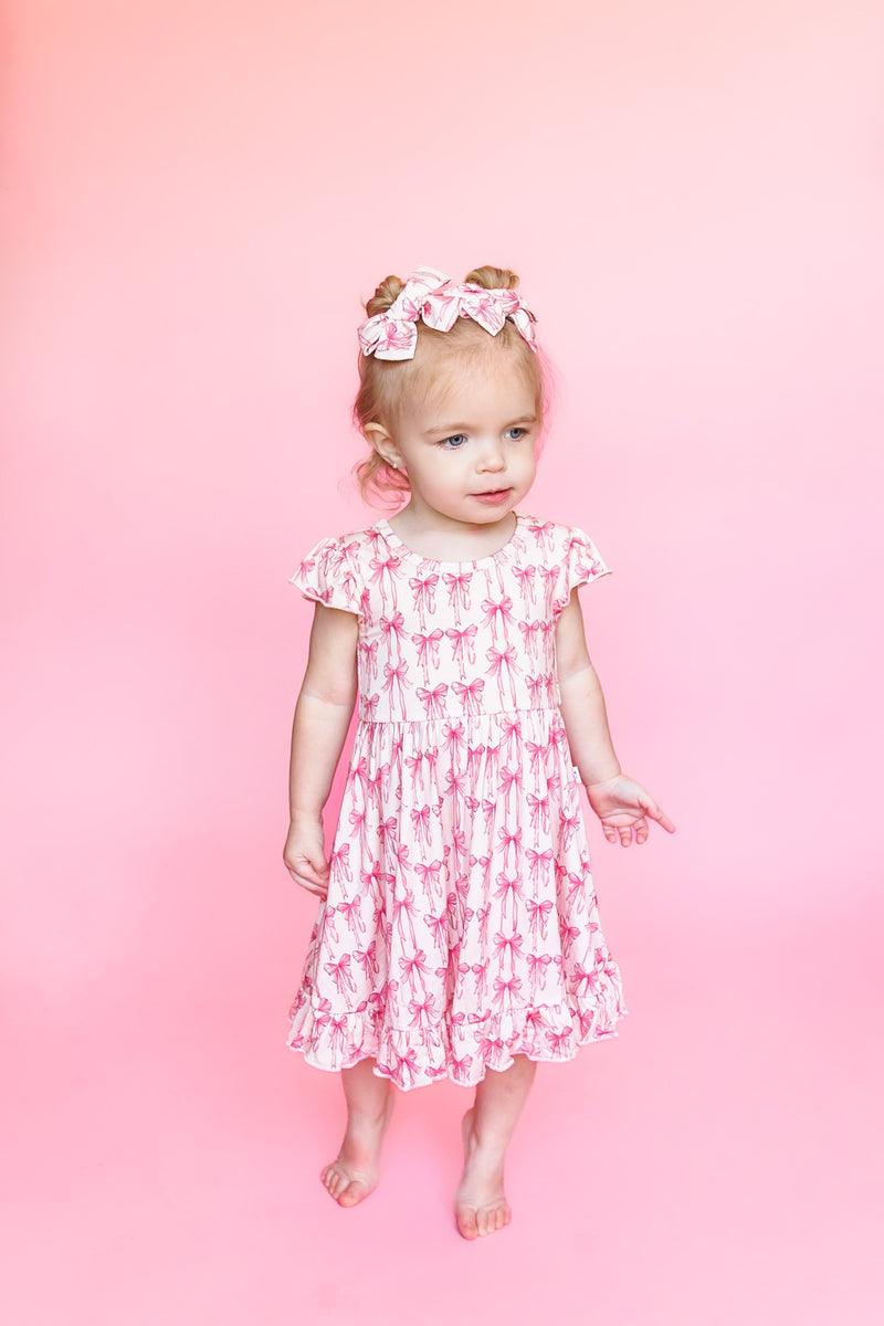 BOW CUTE Dream-Kleid mit Rüschen
