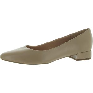 Caldise Lederschuhe mit niedrigem Blockabsatz