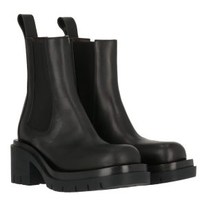 Bottega Veneta 7820108300348 Stiefel – Damen, Schwarz