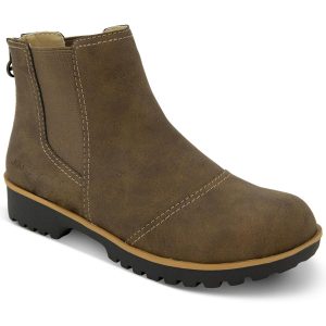 Peacock wasserbeständige Kunstleder-Chelsea-Stiefel