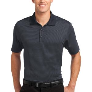 Port Authority Fine Stripe Performance Herren-Poloshirt – K558