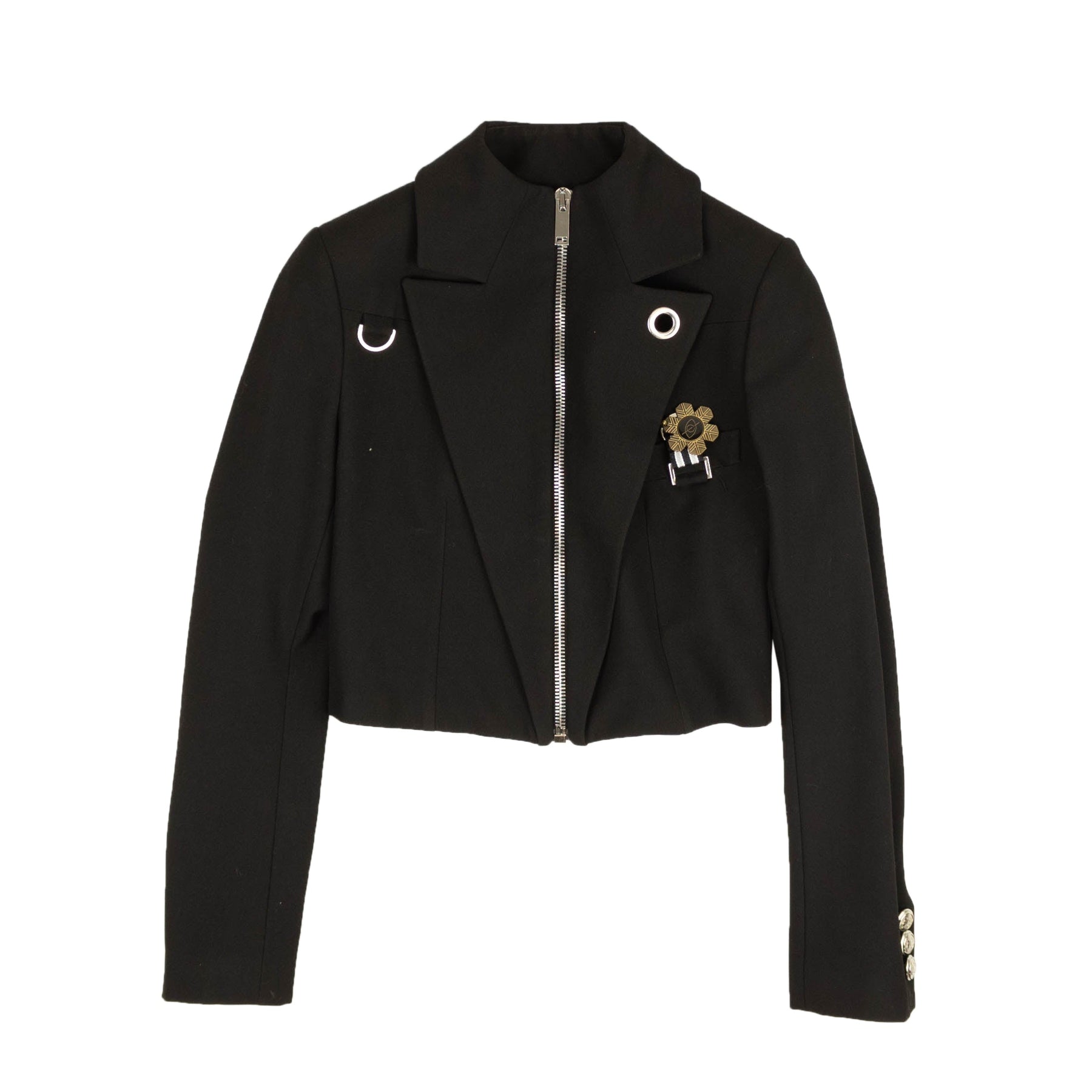Medal Blazer – Schwarz