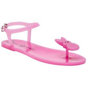 PEEPS Snazzy Toe Jelly-Sandalen mit verstellbarer Schnalle
