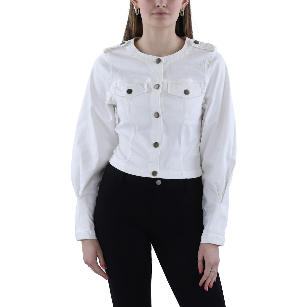 Kerina Jacke – Denim, verkürzt