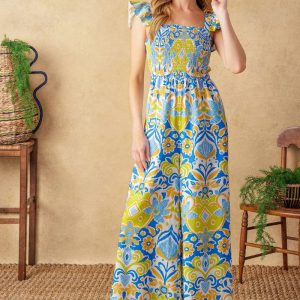NO NEED TO WORRY gewebter Jumpsuit