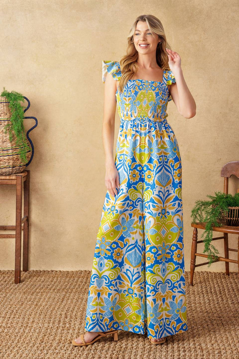 NO NEED TO WORRY gewebter Jumpsuit