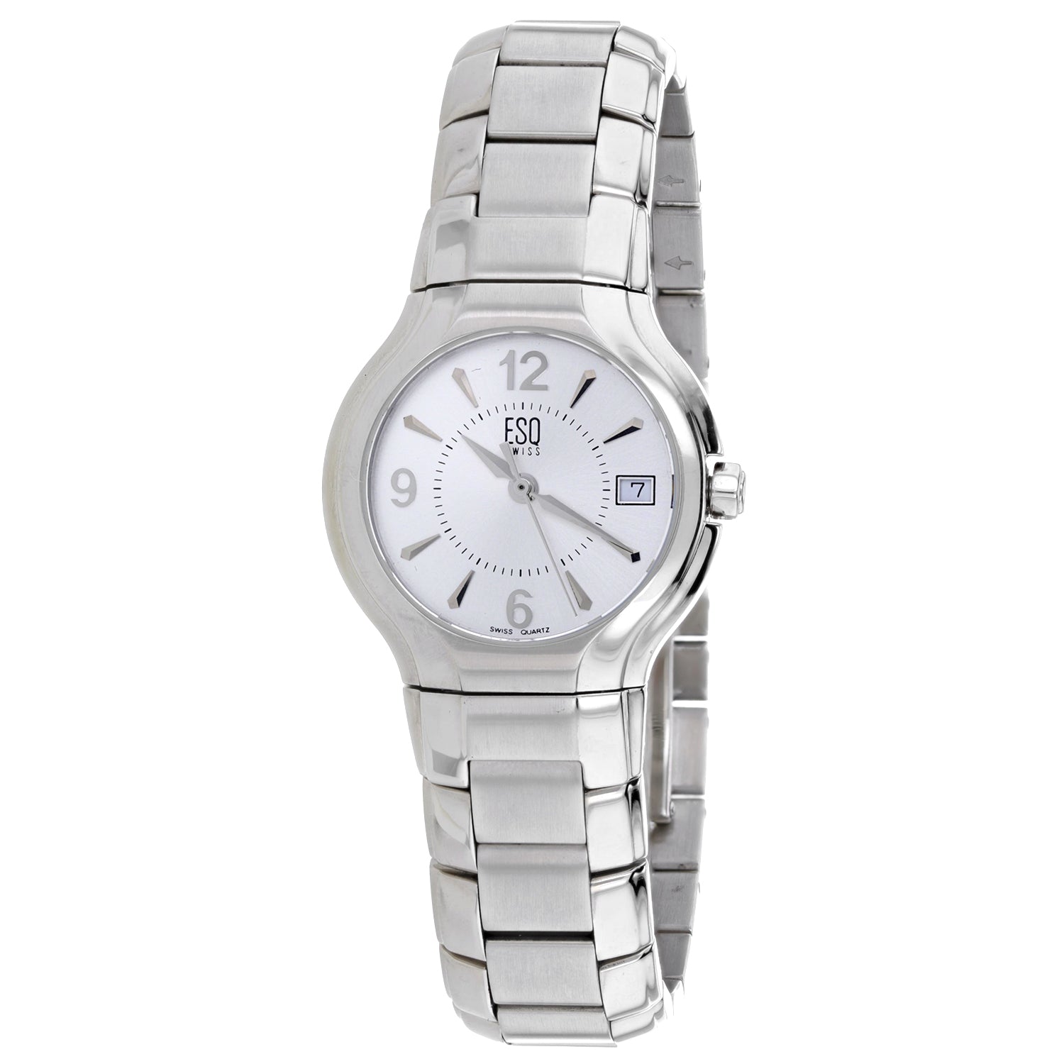 ESQ Classic Damen Armbanduhr – Zifferblatt: Silberfarben