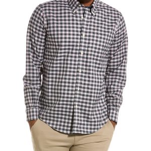 Brooks Brothers Regent Fit Hemd – Twill, gewebt