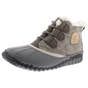Out N About Plus wasserdichte Winterstiefel aus Veloursleder