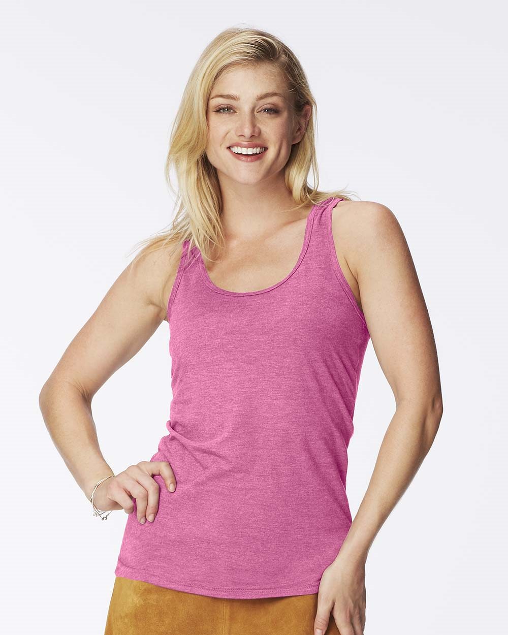Comfort Colors – Damen-Tanktop, stückgefärbt, Ringerrücken