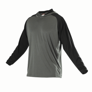 Badger Kapuzenpullover – meliert, Kinder/Jugend, unifarben