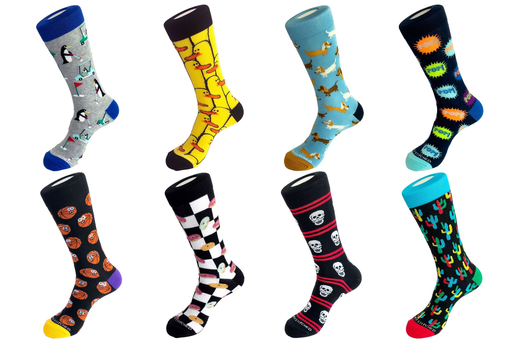 Crew-Socken im 8er-Pack – 7732462714940