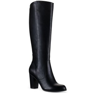 Addyy hohe kniehohe Stiefel mit Reißverschluss