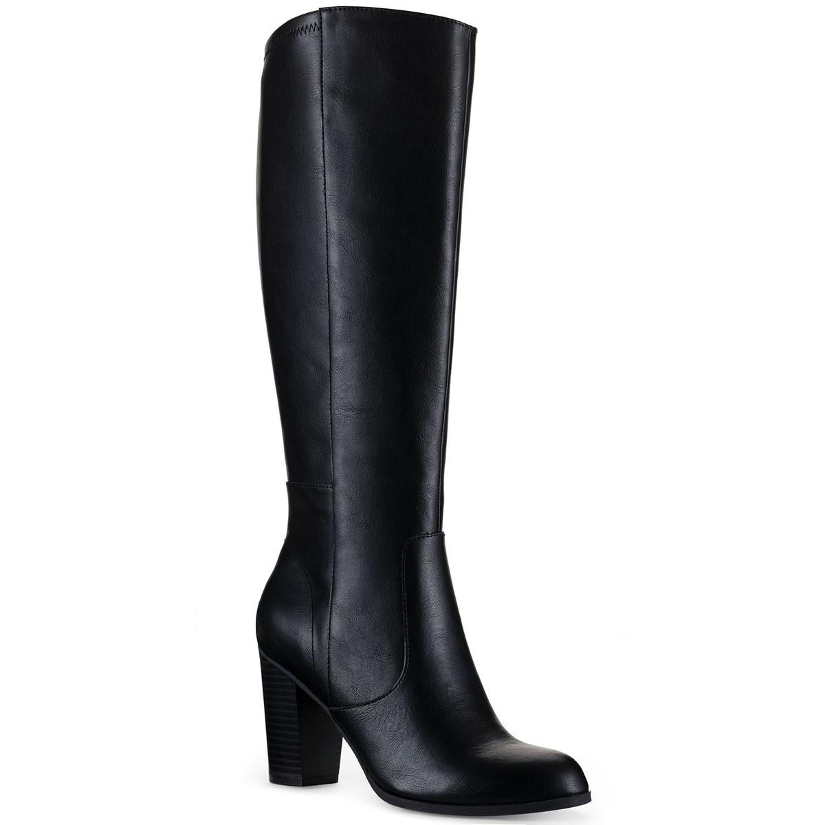 Addyy hohe kniehohe Stiefel mit Reißverschluss