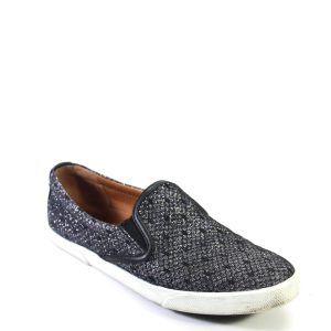 Jimmy Choo Demi Sneaker – Schlangenmuster, Anthrazit, Damen, Schwarz