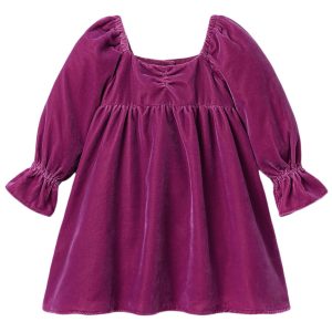 Janie and Jack Kleid – Herzausschnitt, Samt