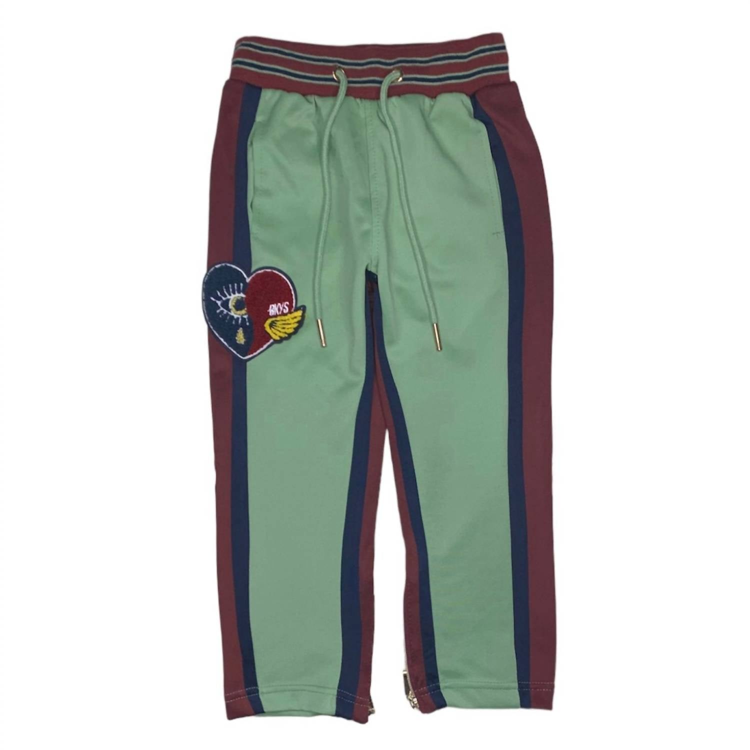 Heart Kinder-Jogginghose – Oliv