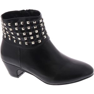Presley Kunstleder-Stiefeletten mit Nieten
