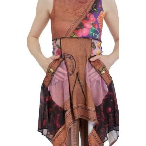 Let’s Go Luggage Illusion Gypsy Tunika – Mehrfarbig