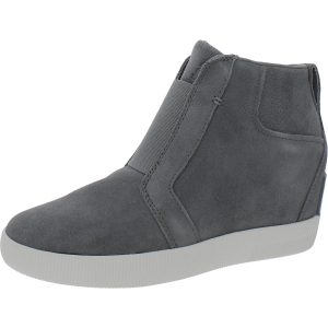 OutNAbout Stiefeletten – zum Hineinschlüpfen, Veloursleder