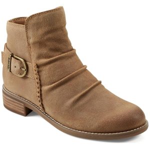 NAIRA Damen Stiefeletten – mit Reißverschluss, Leder, 7733839331388