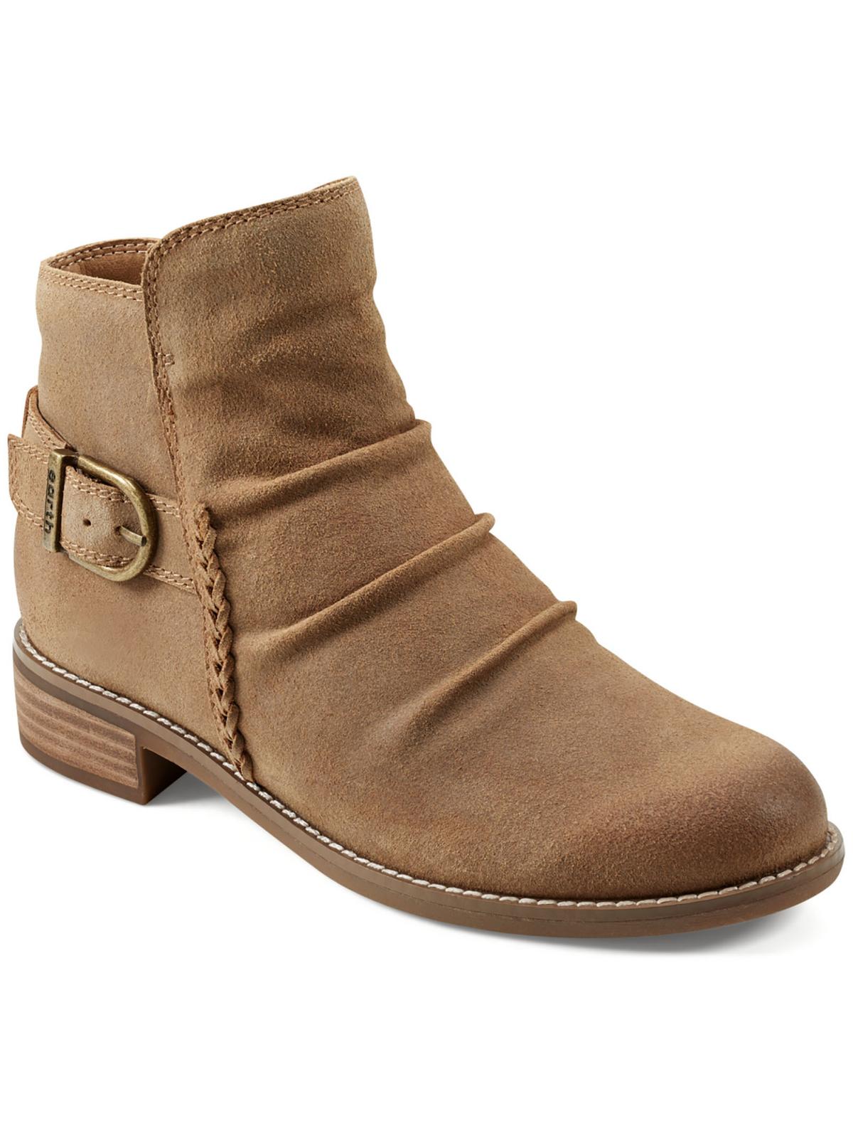 NAIRA Damen Stiefeletten – mit Reißverschluss, Leder, 7733839331388