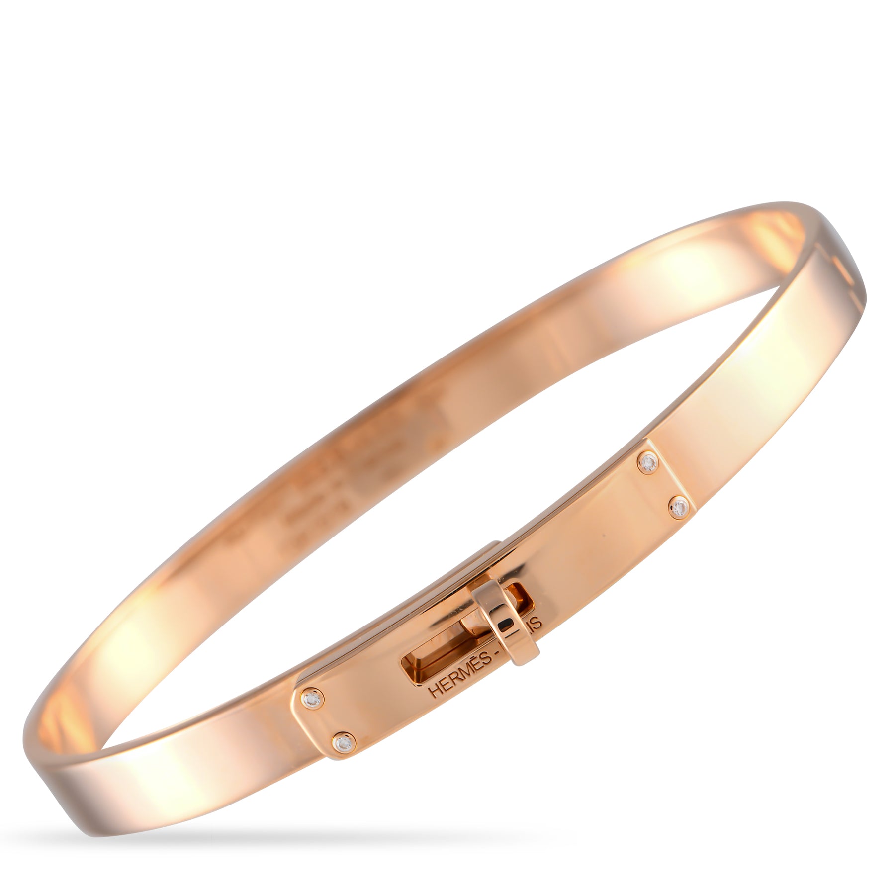 Hermes Kelly 18K HE01-072624 7733263958076 Armband – Roségold