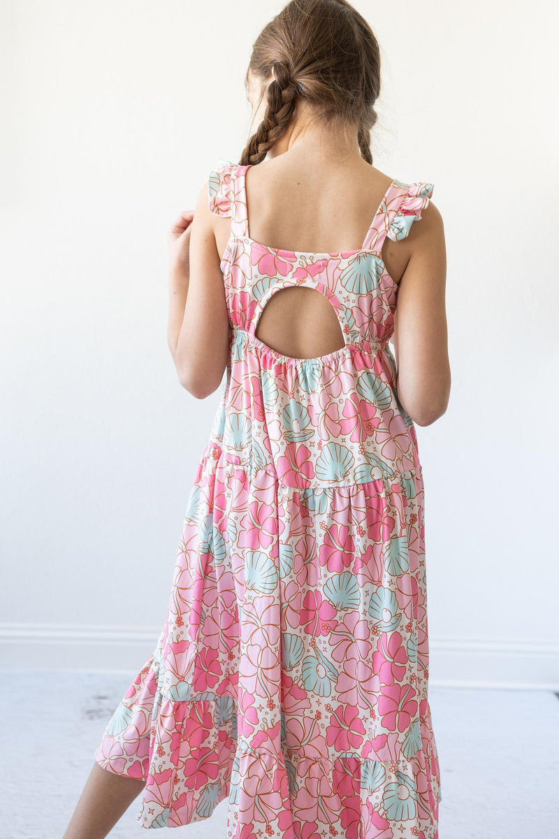 Beach Daze Maxikleid – Rüschen