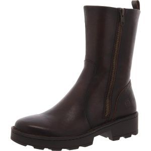 Stiefel – Leder, Schnürung, Reißverschluss, Combat-Stil