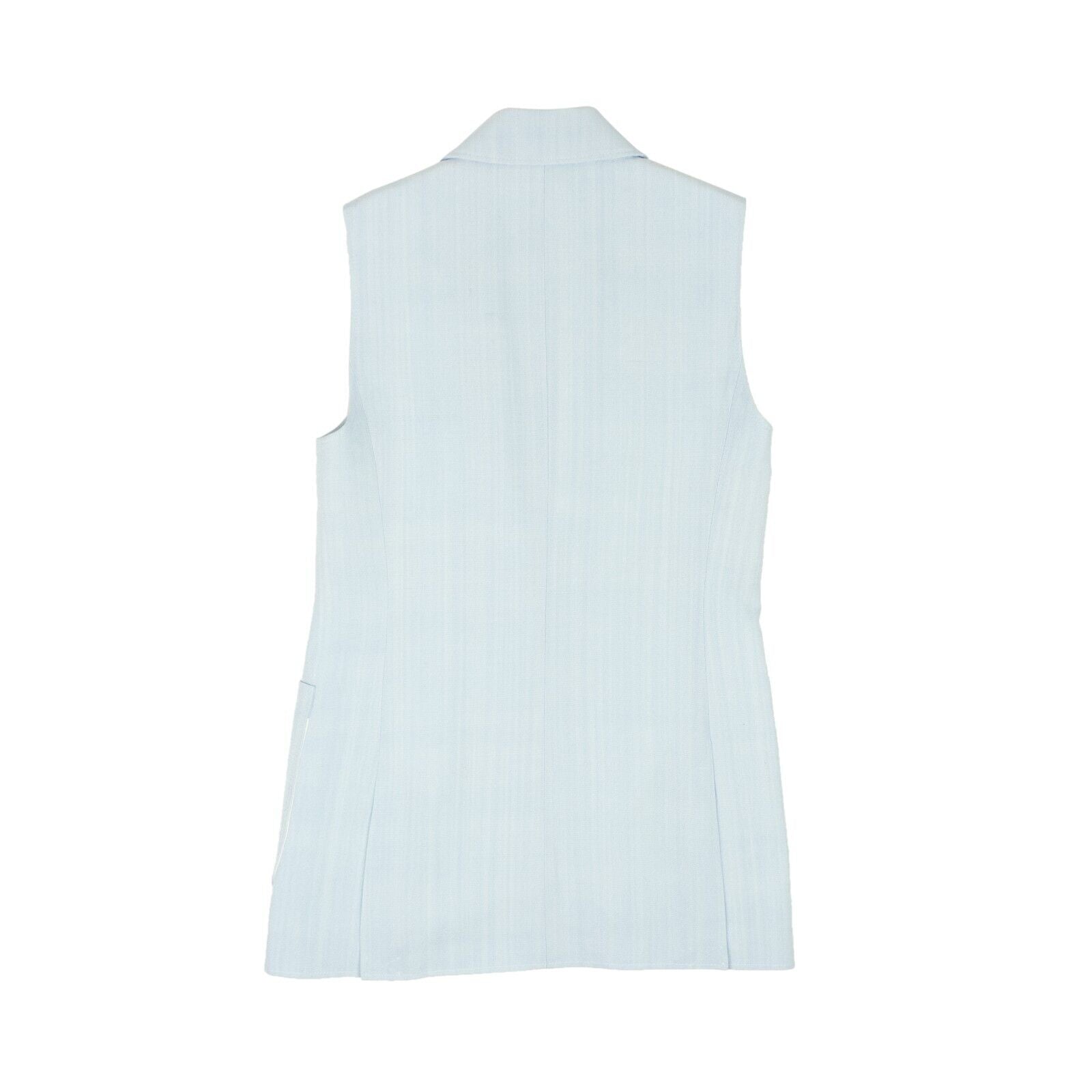 Lght Blazer – einreihig, ärmellos, Blau