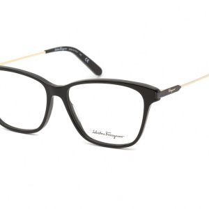 Salvatore Ferragamo SF2851 001 Brille in rechteckiger Form – 54 mm