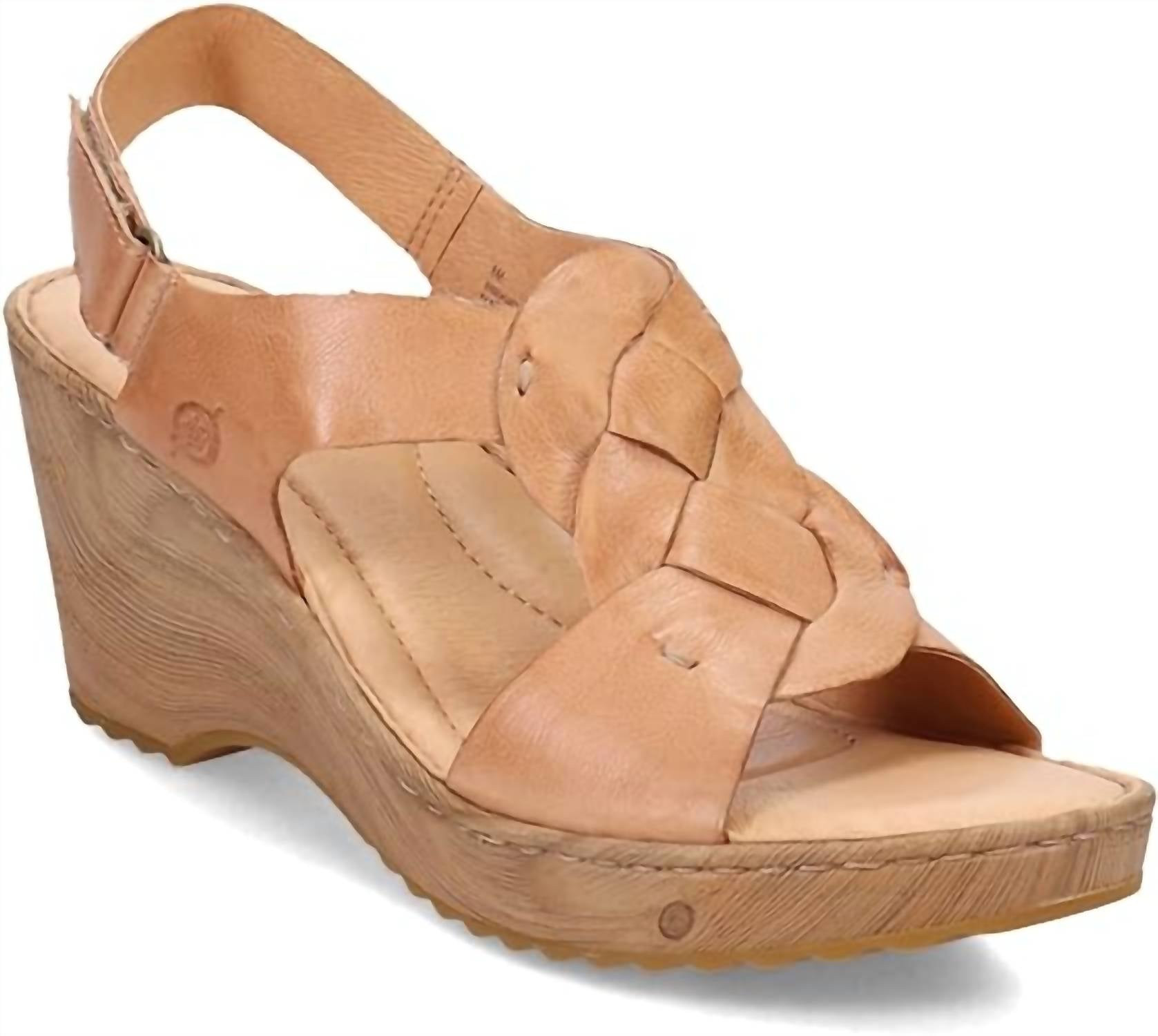 Nina Damen-Keilsandalen in Natural