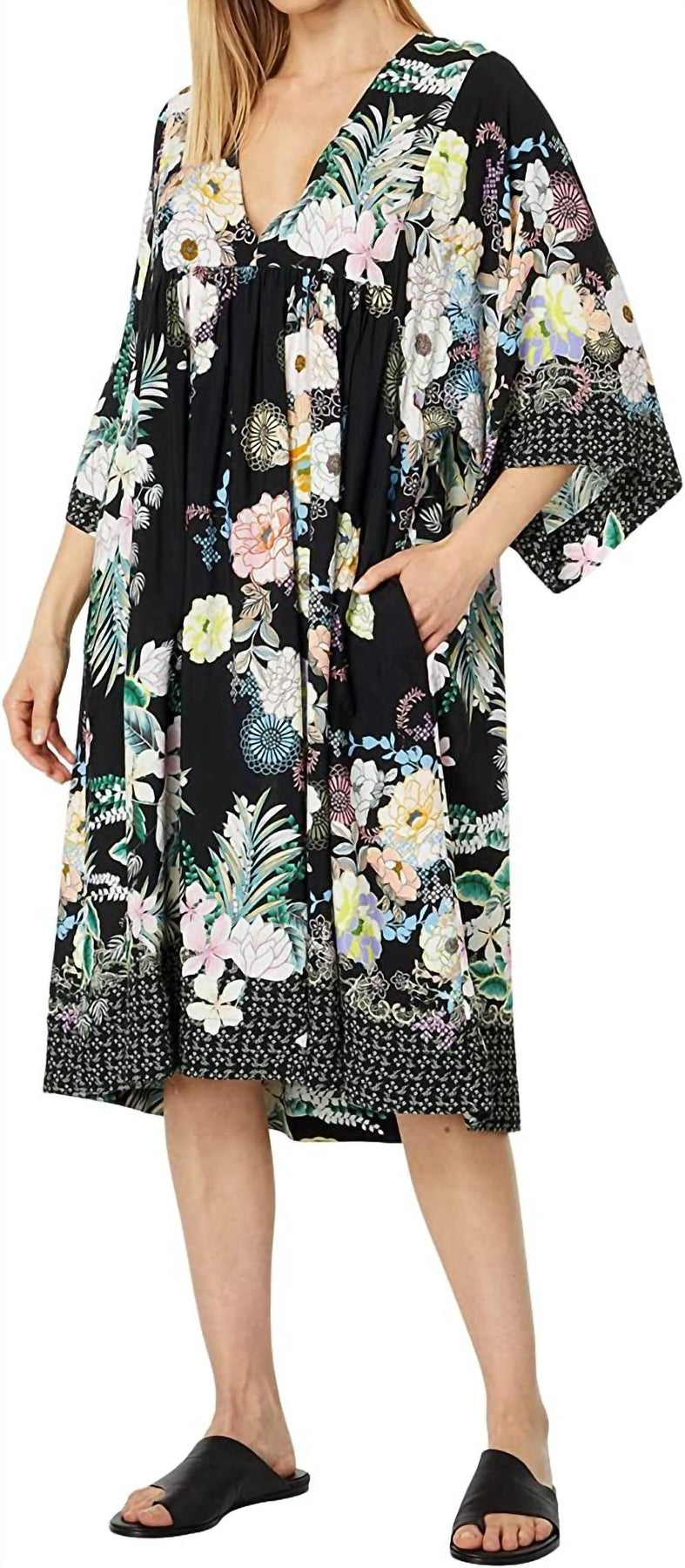 Mila Easy Cover-up-Kleid in Mehrfarbig